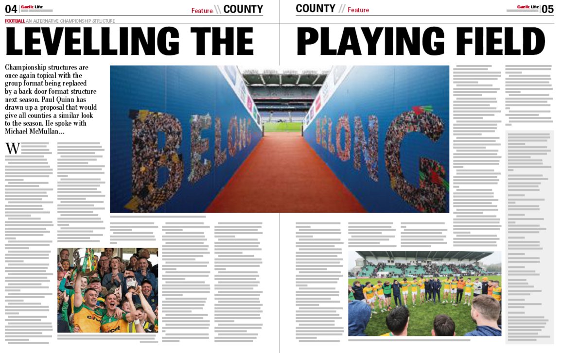Michael McMullan (@malmcmullan) on Twitter photo With all the chat of groups and back door, we take a look another option for the inter-county season
Check out Thursday's <a href="/Gaelic_Life/">Gaelic Life</a> With all the chat of groups and back door, we take a look another option for the inter-county season
Check out Thursday's <a href="/Gaelic_Life/">Gaelic Life</a>