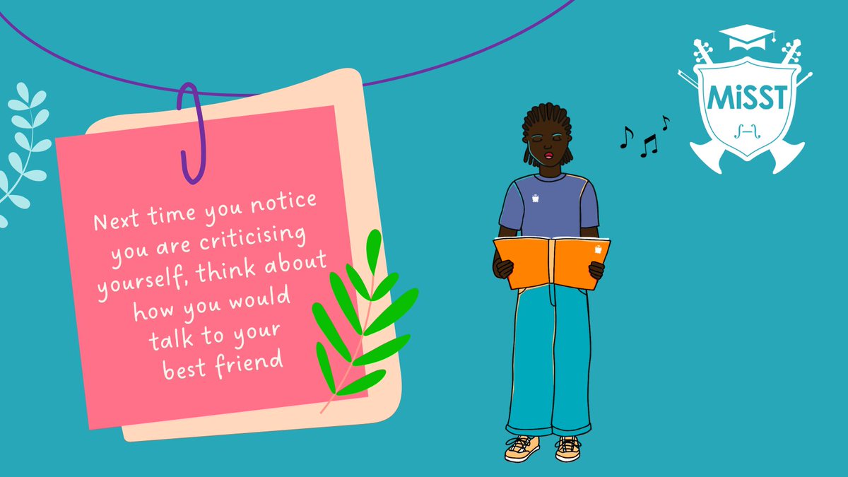 Be kinder to yourself and treat yourself with the same care and support you would give to a loved one. You’re doing your best, and that’s enough. 💖 #SelfCompassion #BeKindToYourself  #WellbeingWednesday #YoungMusicians