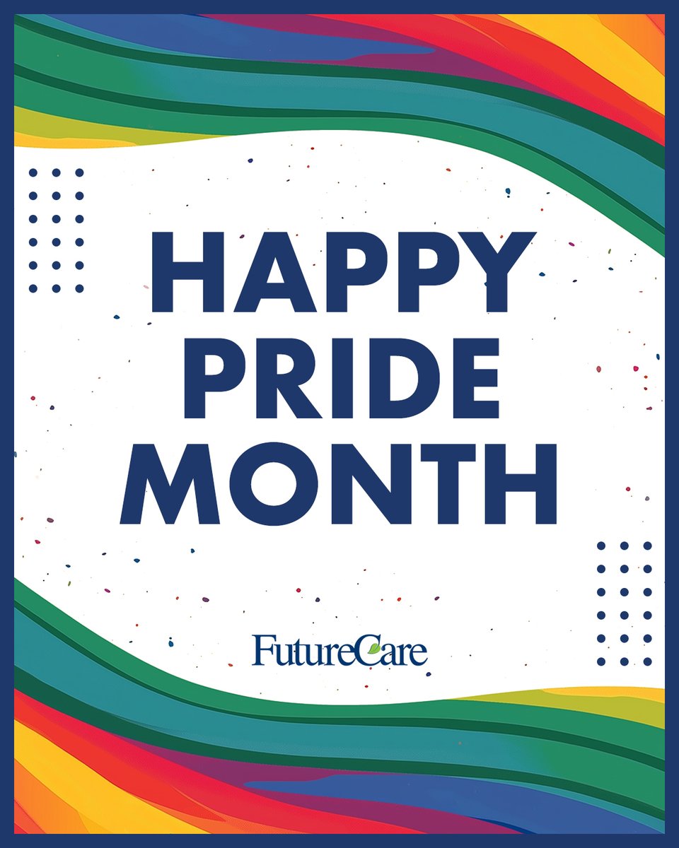 At FutureCare, we believe in creating a community where everyone feels seen, valued, &amp; celebrated just as they are. This #PrideMonth, we honor the strength, joy, &amp; resilience of the LGBTQ+ community &amp; continue our commitment to creating a space of inclusion, love, &amp; belonging.