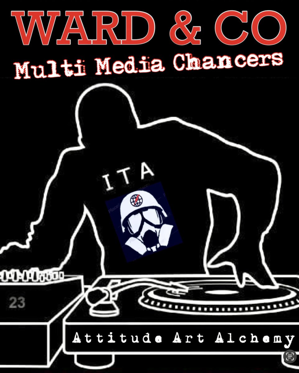 “Multi Media Chancers” 🤣
#makeartnotwar #attitude #art #alchemy #diy