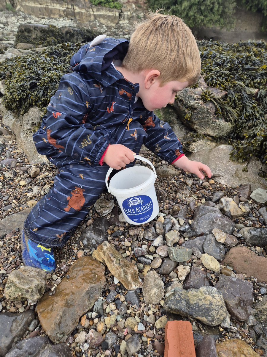 rachel1981x's tweet photo. Thank you Mrs Boffy and Nursery (am) @allsaintsps for a lovely school trip to Barry Island with @BeachAcadWales. Caleb had the best of fun searching for shells 🐚 and making swirl shapes with them #SantesElen x https://t.co/RRCQBt0TVo