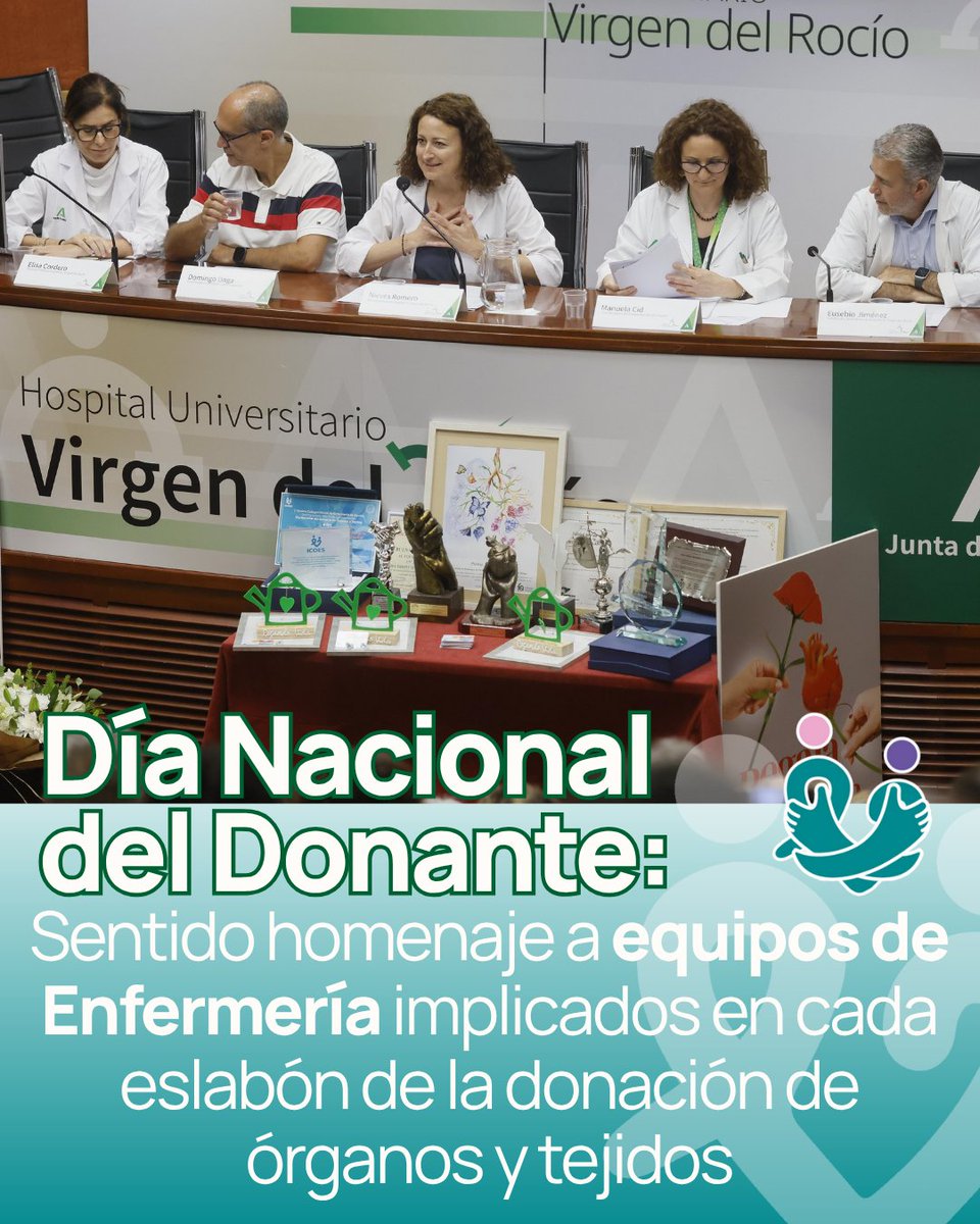 Colegio de Enfermería de Sevilla (@icoesevilla) on Twitter photo 🫶 Sentido homenaje en el <a href="/HospitalUVRocio/">HospitalUVRocio</a> #DiaNacionaldelDonante
🔗 <a href="/consejo_andaluz/">Consejo Andaluz de Enfermería</a> <a href="/CGEnfermeria/">Consejo General de Enfermería</a> <a href="/saludand/">Consejería de Salud y Consumo</a> <a href="/ONT_esp/">Organización Nacional de Trasplantes</a> <a href="/FNALCER/">Fed. Nac. ALCER oficial</a> <a href="/atcica/">Atcica.Andalucia</a> <a href="/Atmosandalucia/">Asociación personas trasplantadas de médula Ósea</a> <a href="/FQ_Andalucia/">Asociación Andaluza de Fibrosis Quística</a> <a href="/AndaluzClub/">Club Deportivo Trasplante Andaluz</a> <a href="/aathsevilla/">AETHSH</a> <a href="/niemed21/">Nieves Romero</a> <a href="/DrPerezBernal/">José Pérez Bernal</a> <a href="/mromerogomez/">Manuel Romero-Gómez</a>
▶️ ow.ly/fJ0J50W497X 🫶 Sentido homenaje en el <a href="/HospitalUVRocio/">HospitalUVRocio</a> #DiaNacionaldelDonante
🔗 <a href="/consejo_andaluz/">Consejo Andaluz de Enfermería</a> <a href="/CGEnfermeria/">Consejo General de Enfermería</a> <a href="/saludand/">Consejería de Salud y Consumo</a> <a href="/ONT_esp/">Organización Nacional de Trasplantes</a> <a href="/FNALCER/">Fed. Nac. ALCER oficial</a> <a href="/atcica/">Atcica.Andalucia</a> <a href="/Atmosandalucia/">Asociación personas trasplantadas de médula Ósea</a> <a href="/FQ_Andalucia/">Asociación Andaluza de Fibrosis Quística</a> <a href="/AndaluzClub/">Club Deportivo Trasplante Andaluz</a> <a href="/aathsevilla/">AETHSH</a> <a href="/niemed21/">Nieves Romero</a> <a href="/DrPerezBernal/">José Pérez Bernal</a> <a href="/mromerogomez/">Manuel Romero-Gómez</a>
▶️ ow.ly/fJ0J50W497X