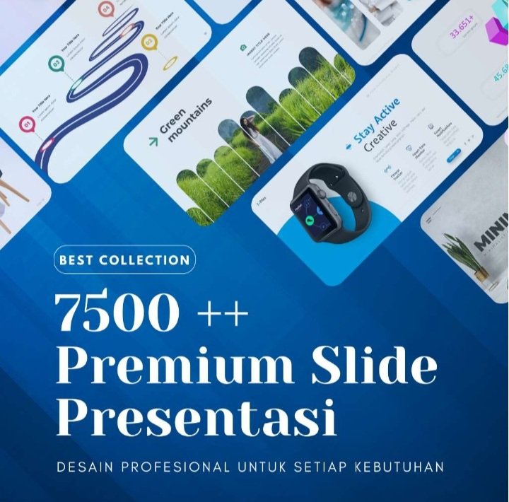 _adityabp's tweet photo. Dapatkan lebih dari 7500 slide interaktif, desain modern, dan profesional. Siap di-edit sesuai kebutuhan. 🔥

- Bayar sekali, akses selamanya
- Desain dijamin keren-keren
- Bisa bikin presentasi berbeda setiap hari
- Presentasi dijamin berkualitas
https://t.co/Iksp8yB0r0
#deprem https://t.co/t0jLRTITbv