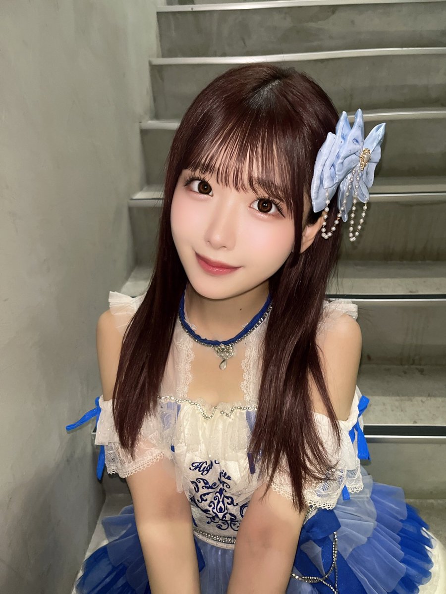 今日はビーツ渋谷ありがとう💖
まるちゃん色のリボンも一緒にライブした🫧
会いにきてくれてありがとう🥺💕