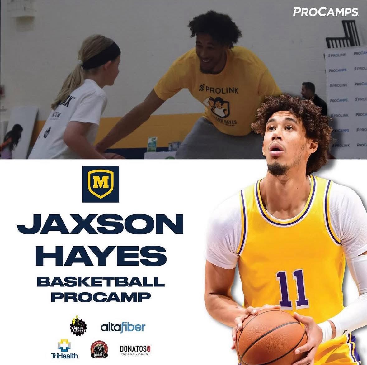 Archbishop Moeller Basketball (@moellerbball) on Twitter photo Los Angeles Laker and Man of Moeller Jaxson Hayes ‘18 to host basketball camp June 23 & June 24 at Moeller High School. Register today: tinyurl.com/49ra3pap #GoBigMoe Los Angeles Laker and Man of Moeller Jaxson Hayes ‘18 to host basketball camp June 23 & June 24 at Moeller High School. Register today: tinyurl.com/49ra3pap #GoBigMoe