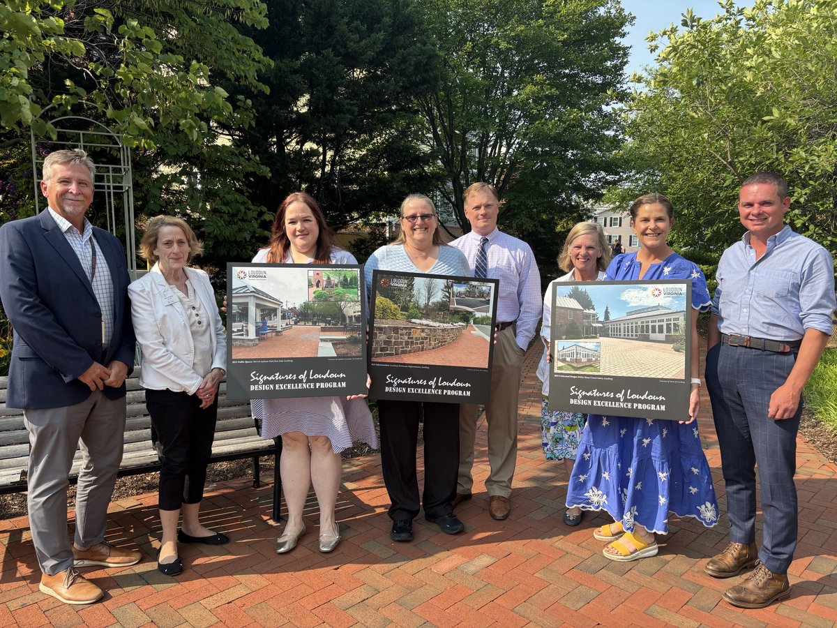 The Town of Leesburg was the recipient of three Signatures of Loudoun Design Excellence Awards.

Read more here &gt;&gt; bit.ly/4dX79M7

#LeesburgVA