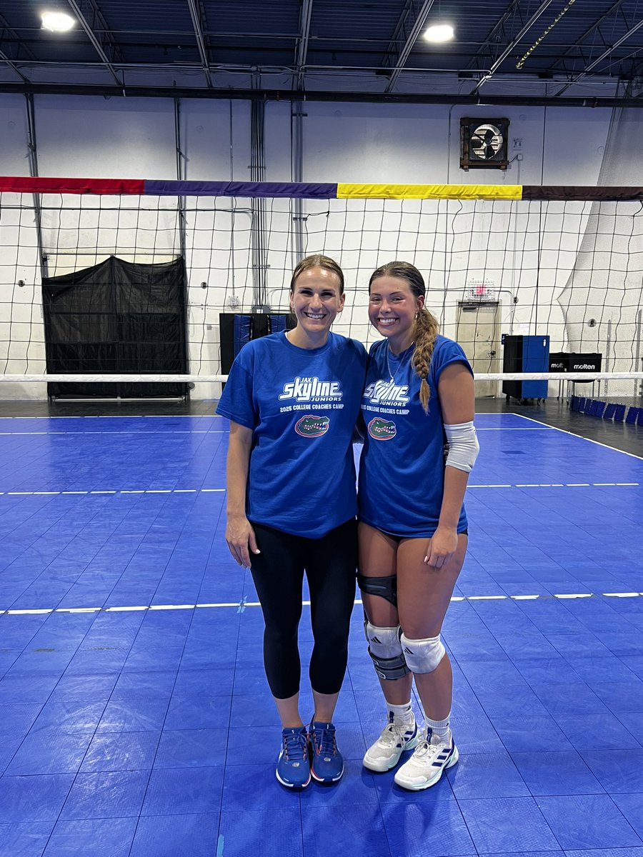 Mercy Grace Johnson (@mgjohnsonvb27) on Twitter photo Monday had a great day camp at Jacksonville Skyline with Coach Gilleland! <a href="/GatorsVB/">Gators Volleyball</a> Monday had a great day camp at Jacksonville Skyline with Coach Gilleland! <a href="/GatorsVB/">Gators Volleyball</a>