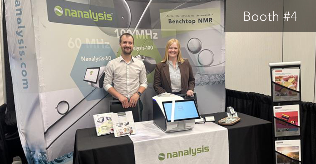 🙂 We have the NEW #nanalysis60 live at the #qNMRsummit2025 from June 4-6. Talk to our NMR experts at booth 4, and explore the high performance #benchtopNMR. #halifax #NMR #NMRchat