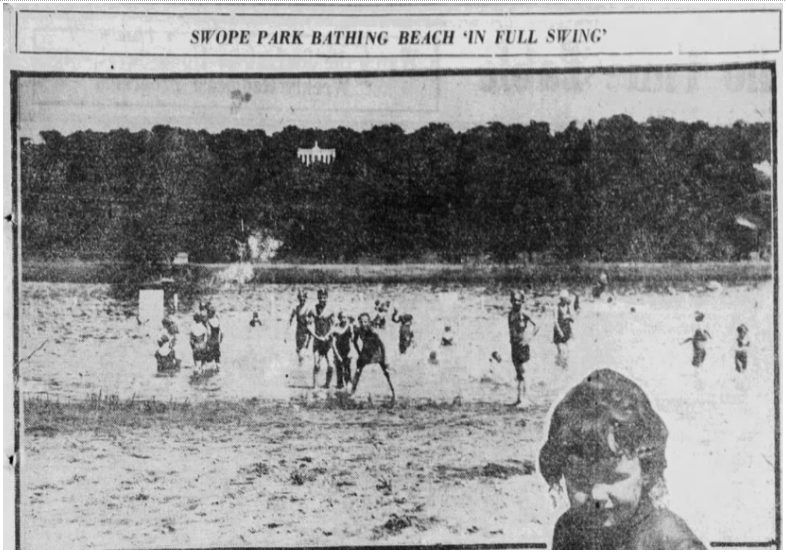 KansasCity100's tweet photo. People are having fun bathing in #SwopePark https://t.co/65MH8hOIC1