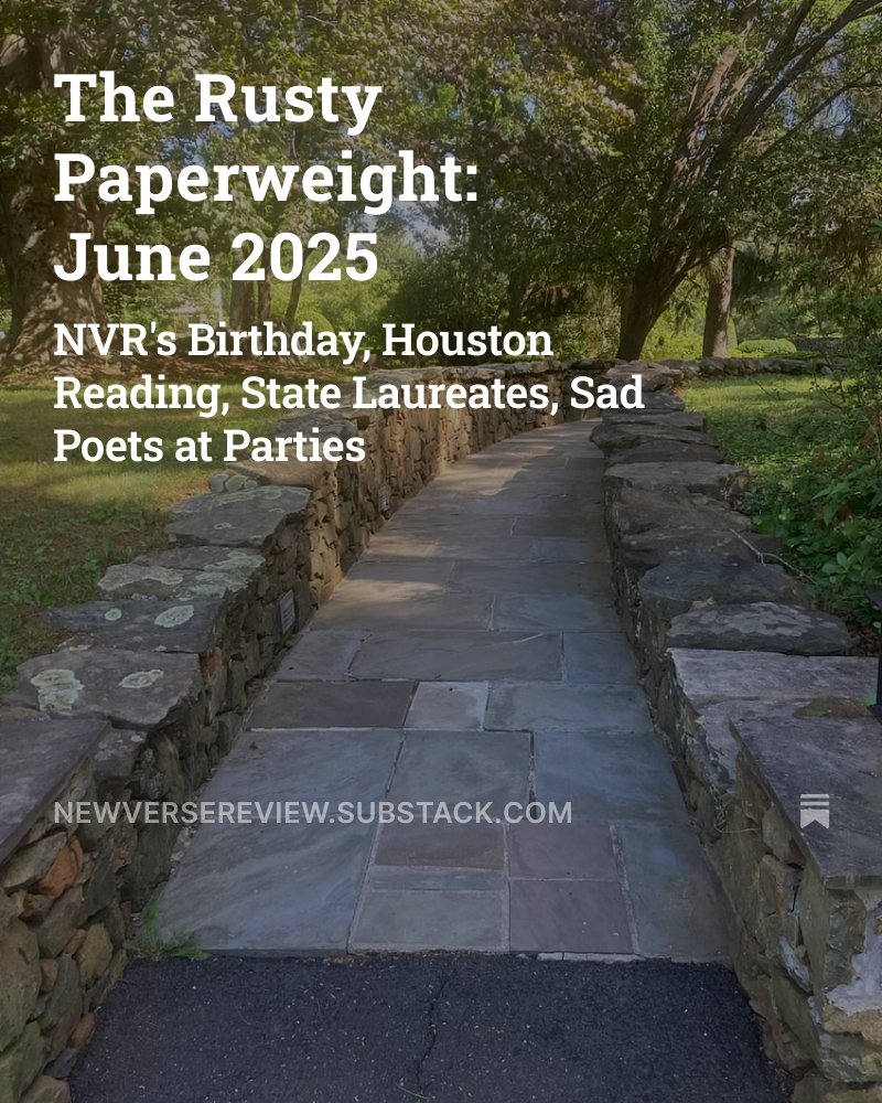 New Verse Review (@newversereview) on Twitter photo It's NVR's first birthday. Celebrate the June links round-up, featuring <a href="/WisebloodBooks/">Wiseblood Books</a> <a href="/JMWSPT/">James Matthew Wilson</a> <a href="/NimrodJournal/">Nimrod Journal</a> <a href="/BorisDralyuk/">Boris Dralyuk</a> <a href="/DappledThings1/">Dappled Things</a> <a href="/Zina_GomezLiss/">Zina Gomez-Liss</a> <a href="/AODonnellAngela/">Angela Alaimo O'Donnell</a> <a href="/reh1906/">Dan Sheehan</a> <a href="/ae_stallings/">Alicia E. Stallings</a> <a href="/JcScharl/">Jane Clark Scharl</a> <a href="/thelampmagazine/">The Lamp</a> <a href="/ubookman/">The University Bookman</a> <a href="/NewOhioReview/">New Ohio Review</a> <a href="/alexissearspoet/">Alexis Sears</a> <a href="/amjuster/">A.M. Juster (#Petrarch @wwnorton fall 2025)</a> It's NVR's first birthday. Celebrate the June links round-up, featuring <a href="/WisebloodBooks/">Wiseblood Books</a> <a href="/JMWSPT/">James Matthew Wilson</a> <a href="/NimrodJournal/">Nimrod Journal</a> <a href="/BorisDralyuk/">Boris Dralyuk</a> <a href="/DappledThings1/">Dappled Things</a> <a href="/Zina_GomezLiss/">Zina Gomez-Liss</a> <a href="/AODonnellAngela/">Angela Alaimo O'Donnell</a> <a href="/reh1906/">Dan Sheehan</a> <a href="/ae_stallings/">Alicia E. Stallings</a> <a href="/JcScharl/">Jane Clark Scharl</a> <a href="/thelampmagazine/">The Lamp</a> <a href="/ubookman/">The University Bookman</a> <a href="/NewOhioReview/">New Ohio Review</a> <a href="/alexissearspoet/">Alexis Sears</a> <a href="/amjuster/">A.M. Juster (#Petrarch @wwnorton fall 2025)</a>
