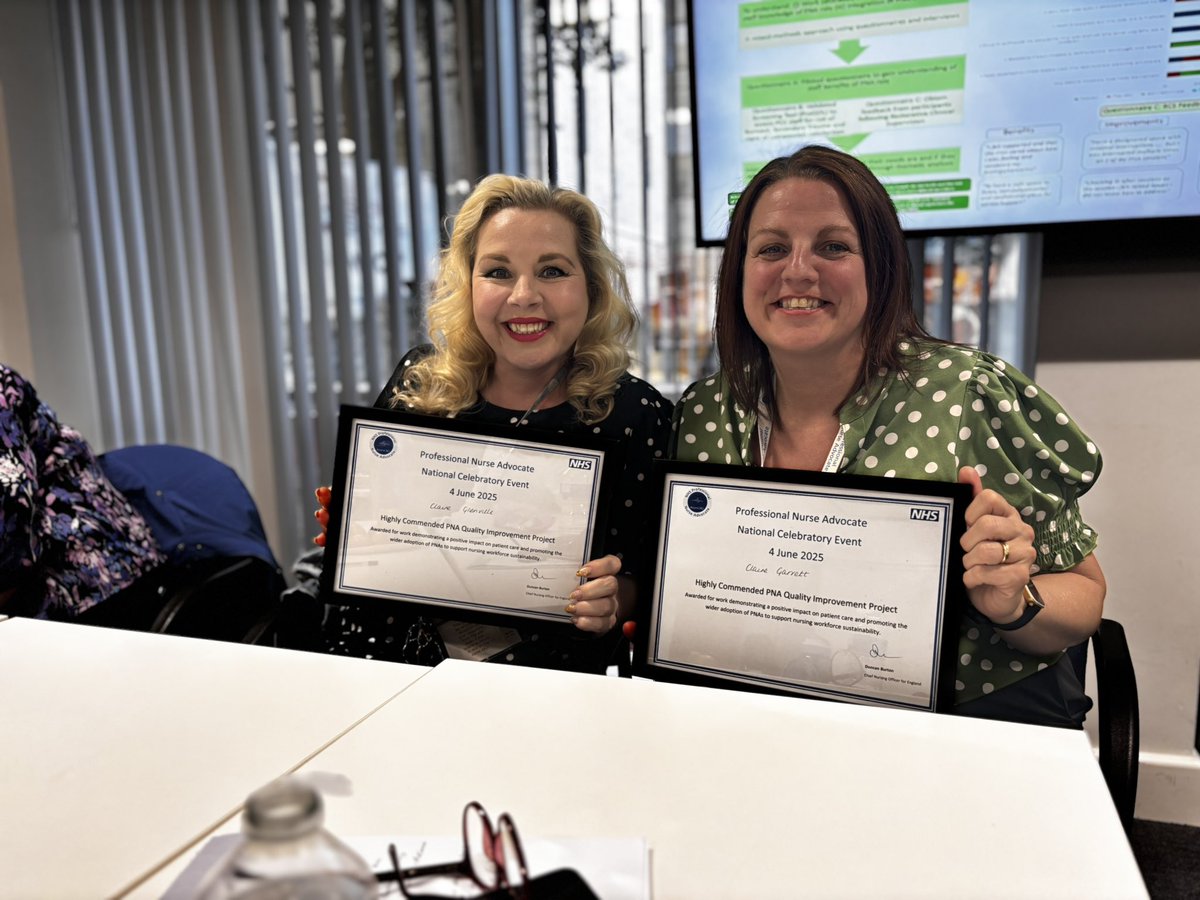 Lianne Jamfrey (@jamfreylianne) on Twitter photo Well done Claire and Claire representing the North East & Yorkshire region at the PNA Celebratory event today โค๏ธ <a href="/ney_nurse/">NEY Professional Nurse Advocates.</a> Well done Claire and Claire representing the North East & Yorkshire region at the PNA Celebratory event today โค๏ธ <a href="/ney_nurse/">NEY Professional Nurse Advocates.</a>