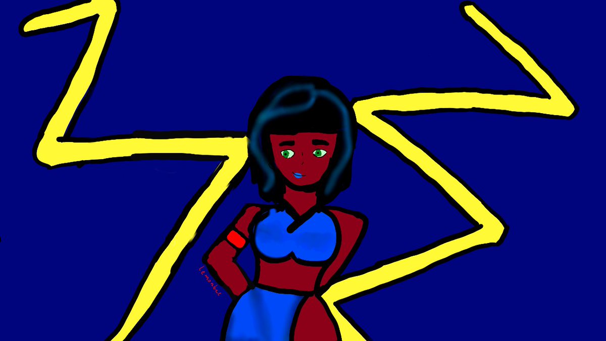 LemonBe3s's tweet photo. Weeee a Nya fanart yes I'm aware the right arm is funny looking no I'm not fixing it I'm lazy but I'm learning :3 https://t.co/CRNENHSArj