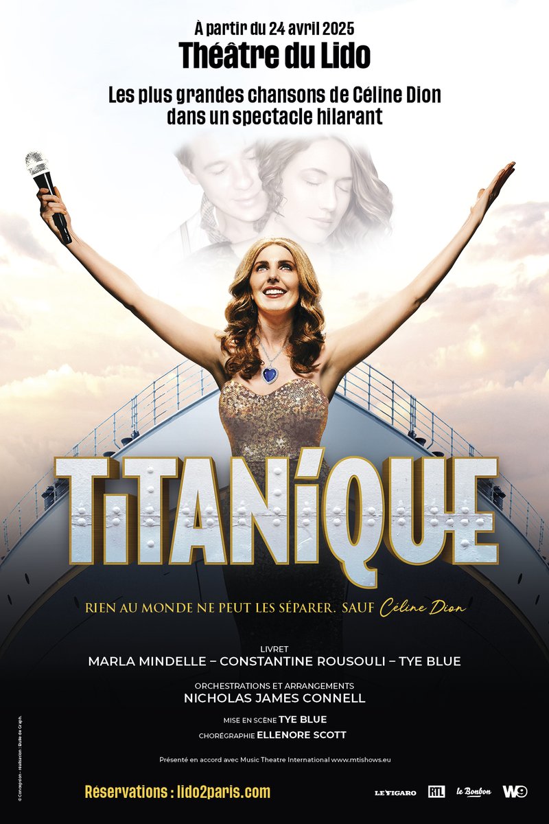 Le célèbre film s'anime sous nos yeux dans une parodie musicale décapante. Loin d'être un naufrage, ce spectacle est drôle, parfois irrévérencieux, toujours flamboyant et chanté de façon magistrale. Un show digne de Las Vegas ! #CoupDeCoeur urlr.me/MGjPD2