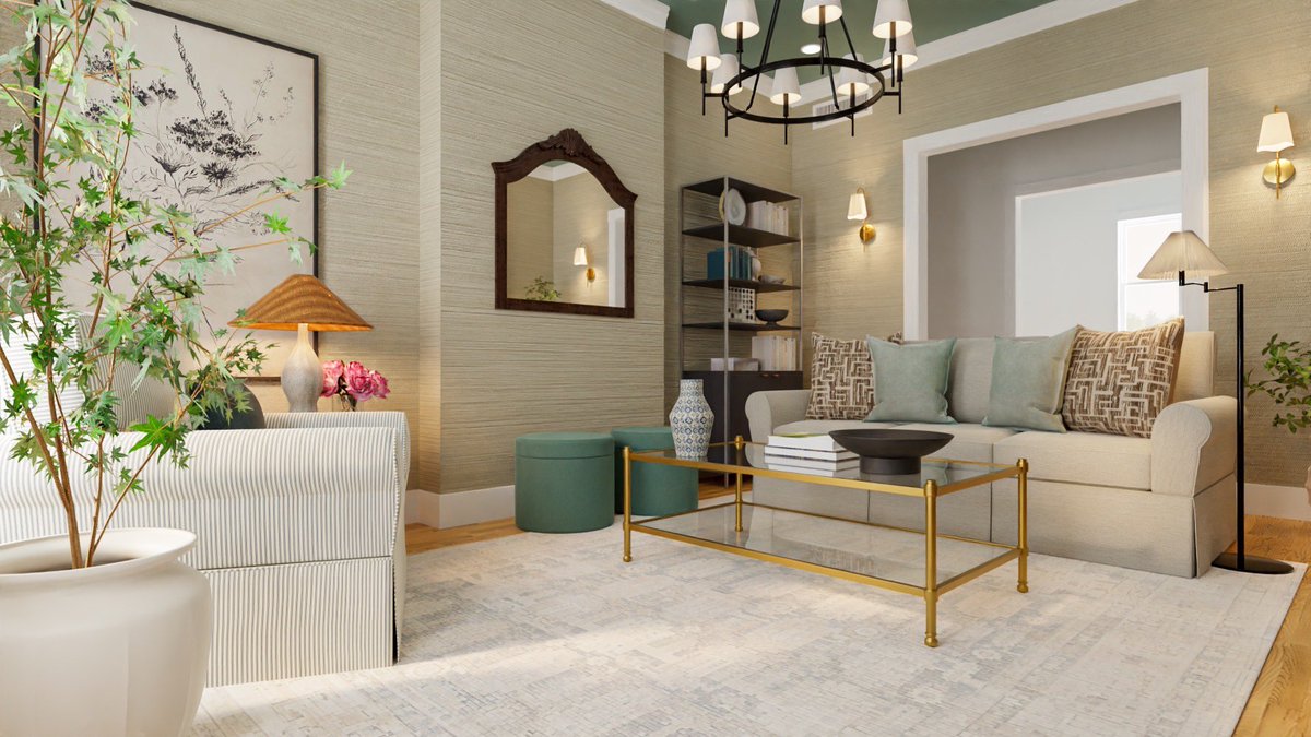 spacejoyapp's tweet photo. Summer vibes, soft tones, and a space that feels like a warm hug 🌿☀️ This living room by Spacejoy is where lazy afternoons and iced coffee dreams come alive. #Spacejoy #HelloSummer #HomeGoals https://t.co/kd6bm2ax7h