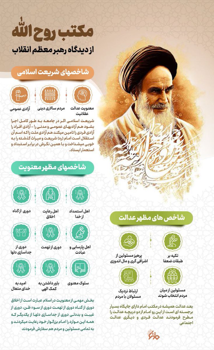 مکتب روح الله، از دیدگاه رهبر معظم انقلاب
#لبیک_یا_خامنه_ای