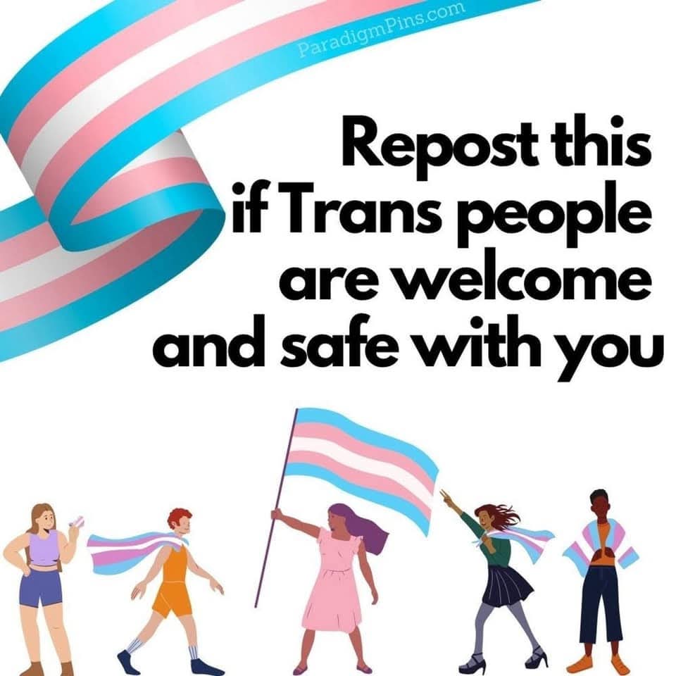 Everyone (except bigots) are welcome