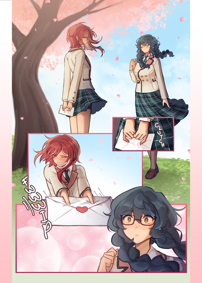 [ 女体化 , つむ夏 ]
#femstarsweek2025 Day 4 - Love Letters

love scramble ❤