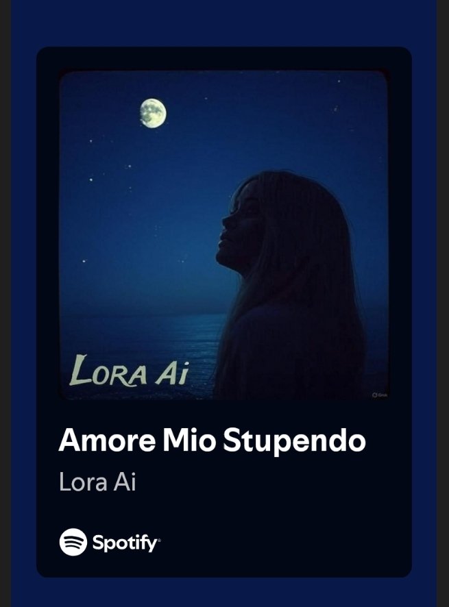 HurbanT8's tweet photo. ♥️"Amore mio stupendo"♥️
Heartquake, romantico a dir poco. 
Un insieme di parole e sentimenti che diciamolo .... Pochi lo ammettono ma tutti vorrebbero sentirsi dire.🌟👍
#Spotify #LORAI
https://t.co/W0dej5DW6u https://t.co/njc8Ry8xuc