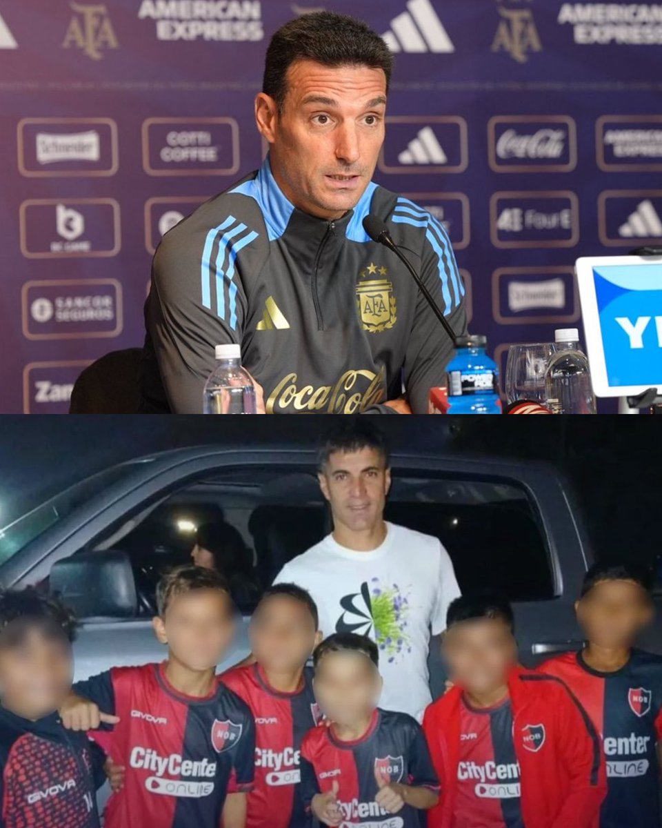 🗣️🇦🇷 Lionel Scaloni, sobre la foto de los chicos de Newell’s con Ignacio Malcorra:

“Vi la foto de los chicos de Newell’s con Malcorra y realmente hay que valorar que quisieron sacarse una foto con un jugador de primera división, algo con lo que sueñan.

Tiene que ser algo