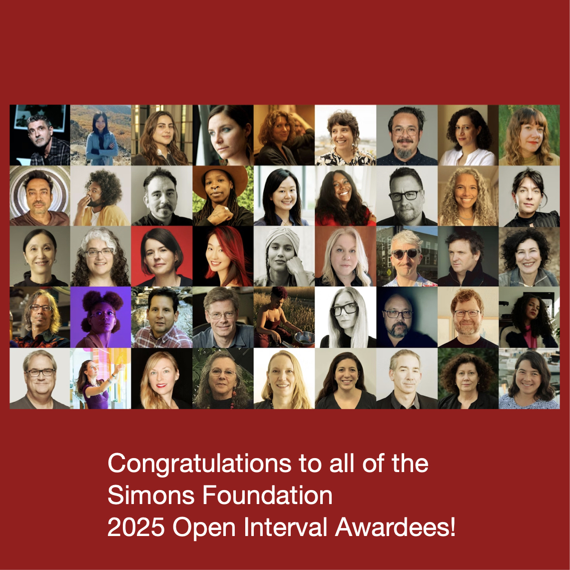 CosmicAI_Inst's tweet image. CosmicAI Director Stella Offner, artist @SusanScafati &amp;amp; Bobby Garza of the Long Center for Performing Arts, are recipients of the Simons Foundation’s Open Interval award, supporting interdisciplinary exploration across art &amp;amp; science! This collaboration is supported by @SimonsFdn
