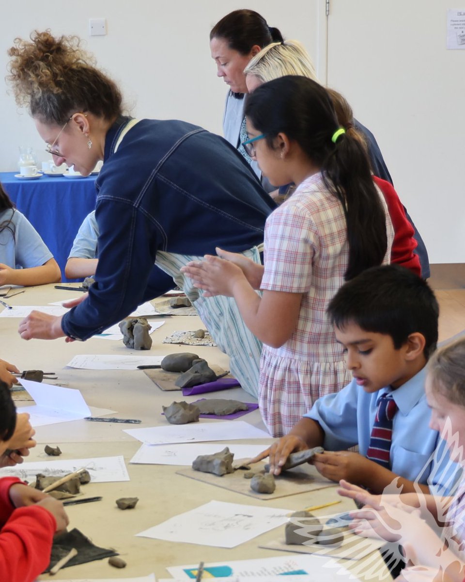 YarmSchool's tweet photo. Prep School were delighted to host a Clay Workshop, welcoming pupils from local schools to enjoy a creative day of clay modelling.
Thank you to everyone who joined us - we hope you had a great time!
#YarmPrep #ClayWorkshop #CreativeLearning https://t.co/2QtvPTfxxG