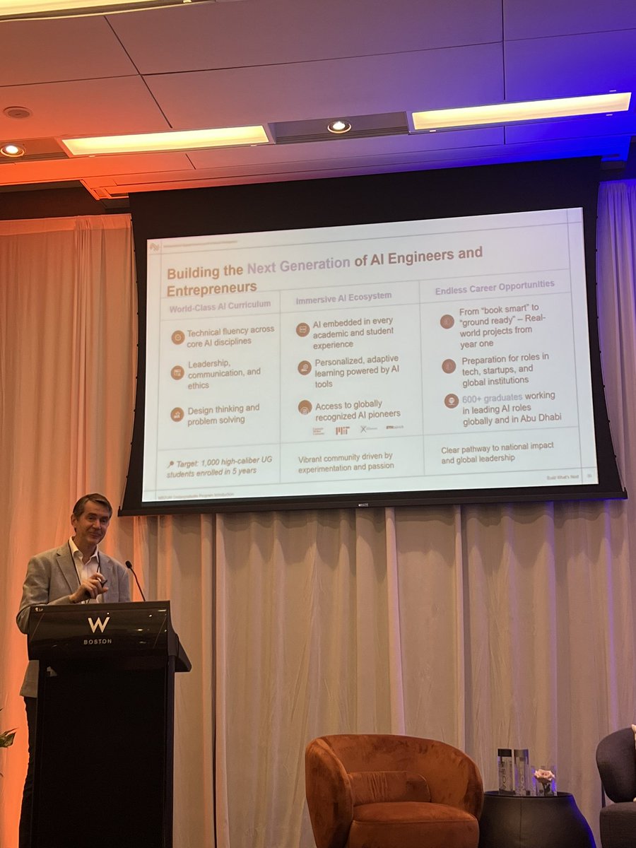 Our East Coast AI Forum Event is getting off to a great start with the intro talk by our Amazing Provost <a href="/eltimster/">Tim Baldwin</a> who wowed everyone with the overview of <a href="/mbzuai/">MBZUAI</a> and the bold vision to be the Stanford of the Middle East.