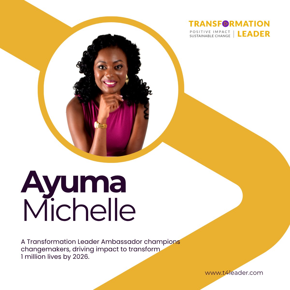 T4Leaders's tweet photo. Say Hello to the Queen of Storytelling  @ayumamichelle_  Joins the T4L Movement!Brace yourselves, world. We’ve just unlocked storytelling level: legendary. Ayuma Michelle is officially joining the Transformation Leader (T4L) family as our newest Ambassador – and let’s just say, we’re not calm about it. 

Ayuma isn’t just telling stories; she’s building movements with a mic, a message, and the magic of human connection. From coaching over 2,000 women leaders across five continents to co-producing podcasts that make finance sound like spoken word poetry (Her Money Story Africa, anyone?), she’s basically rewriting the rules on how stories can shift power.

She’s done TEDx. She’s rocked The Moth (with the Bill & Melinda Gates Foundation, no less). She’s been the voice behind campaigns that actually mean something. And as founder of LetS – Leading through Story, she’s been helping women leaders and organisations show up, speak up, and scale up using their real stories. Not fluff. Not buzzwords. Just impact.

And here’s what sets her apart: Ayuma isn’t chasing unicorns. She’s passionately building zebra businessesbold, black-and-white ventures that are both profitable and purpose-driven. Sustainable, community-focused, collaborative – just like the Africa she believes in.Whether she’s coaching a startup in Nairobi, voice acting for global maternal health, or directing storytelling for Daughters of Africa, one thing’s crystal clear: Ayuma shows up with heart, strategy, and serious fire.

Transformation Leader is beyond proud to welcome this multi-award-nominated voice, powerhouse coach, and unapologetically bold advocate for gender equity to the squad. Let’s just say if your story isn’t working for you, Ayuma’s the one who can flip the script.Drop your welcome messages below, because the T4L story just got a whole lot more powerful.

#TransformationLeader #AyumaMichelle #StorytellingThatMatters #LeadershipAfrica #T4LAmbassador #HerMoneyStoryAfrica #LetS #WomenWhoLead #ZebraBusiness #AfricaRising