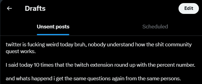 i was thinking about to post it today. i mean today was it very annoying