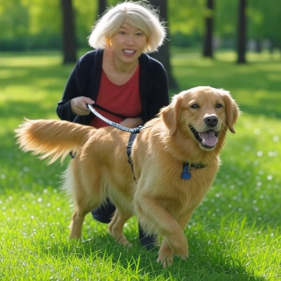 Good Morning, Little Chengsters. Mommy and her golden Werde love you. 🥰🥰🥰