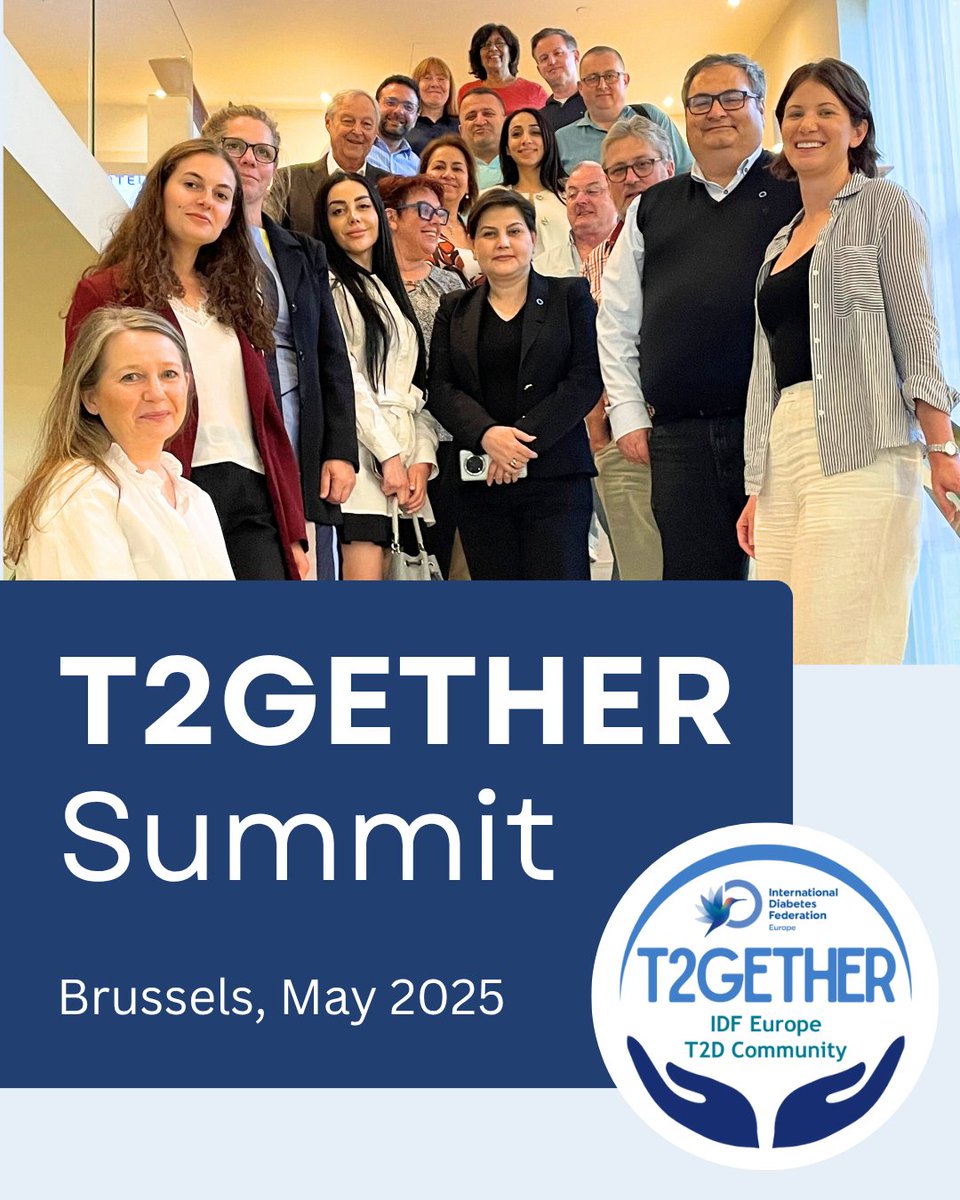 🙌Check out the report for our 2nd #T2GETHER Summit! Discover how the platform came to life &amp; learn about our 2nd summit which brought together people living with #T2D from 14 countries to connect, share experiences &amp; advance T2D advocacy across Europe.

➡️idf.org/europe/media/u…