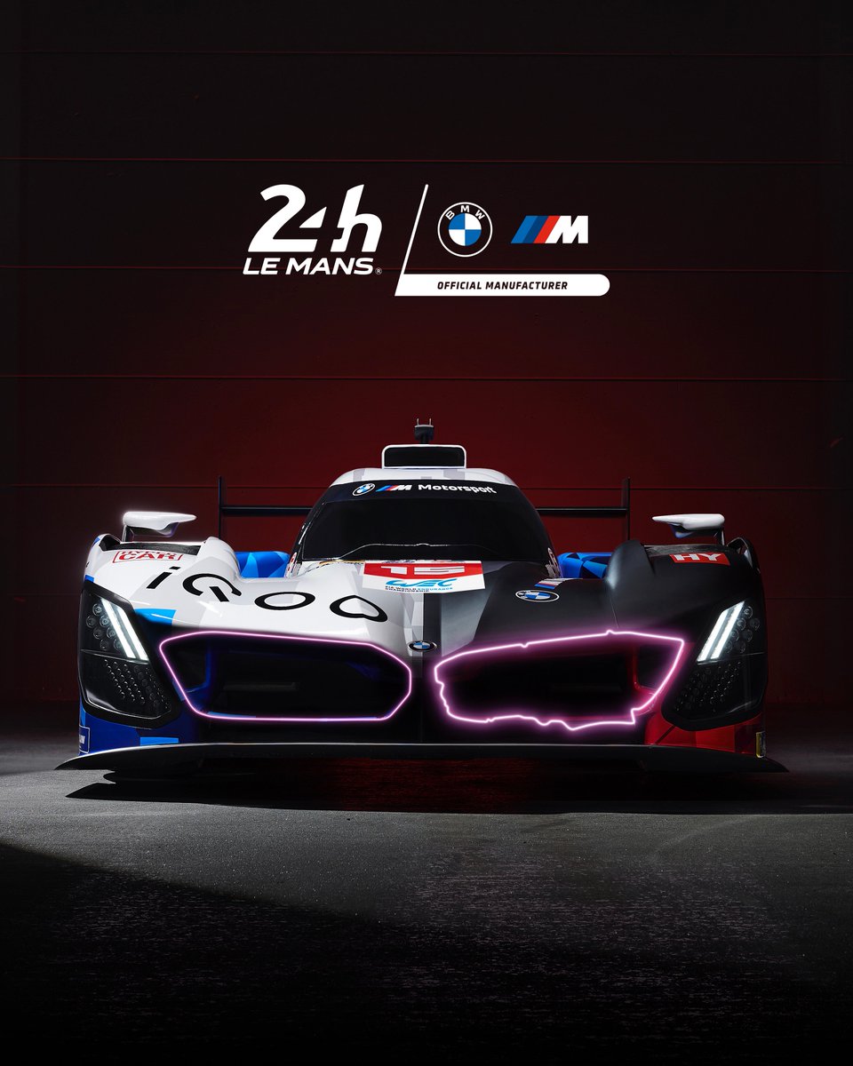 BMWMotorsport's tweet image. Le Mans 24 Hours – the most iconic endurance race on the planet – is just ahead. The ultimate test of machine, driver, team, and willpower. 24 hours of pure tension. No room for error.

Le Mans is where legends are made. So stick with us – your support means everything.