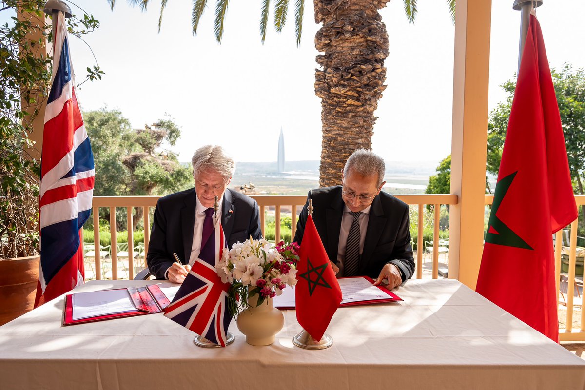 UK in Morocco (@ukinmorocco) on Twitter photo 🇬🇧🤝🇲🇦The UK and Morocco have formalised scientific and technical cooperation through a new Memorandum of Understanding between the <a href="/metoffice/">Met Office</a> and Morocco's DGM. A unified vision to establish balanced technical cooperation based on equality and mutual benefit. 🇬🇧🤝🇲🇦The UK and Morocco have formalised scientific and technical cooperation through a new Memorandum of Understanding between the <a href="/metoffice/">Met Office</a> and Morocco's DGM. A unified vision to establish balanced technical cooperation based on equality and mutual benefit.