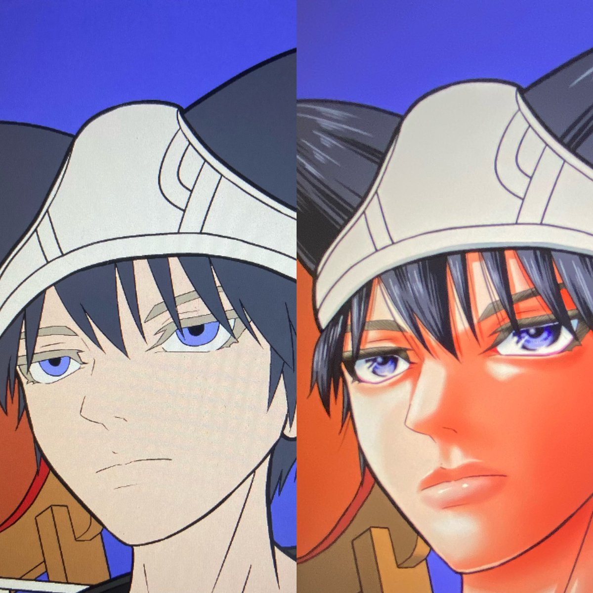 ko___he___'s tweet image. 趣味のイラスト色つけ中