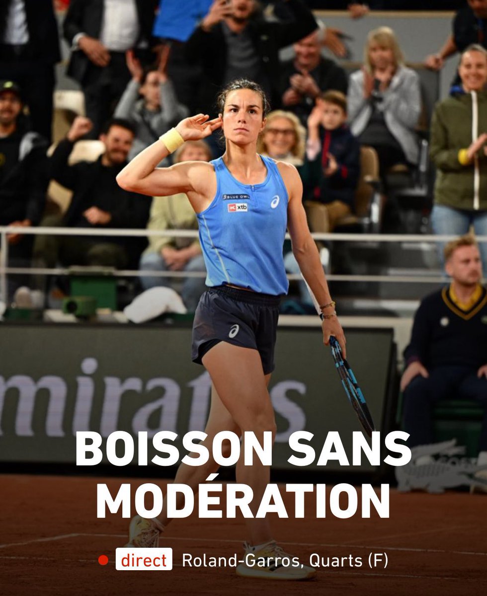 🎾 La dijonnaise <a href="/LoisBoisson/">Boisson Lois</a> en demi-finale de Roland Garros! En Bourgogne et dans toute la France, cette boisson est à consommer sans modération! La <a href="/TeamBFC_VRO/">Team Bourgogne-Franche-Comté</a> soutient à fond  <a href="/LoisBoisson/">Boisson Lois</a>! Rendez-vous demain pour la 1/2 finale! 🤩💪👏👏<a href="/bfc_region/">Région Bourgogne-Franche-Comté</a> <a href="/VirtualRegatta/">Virtual Regatta</a>