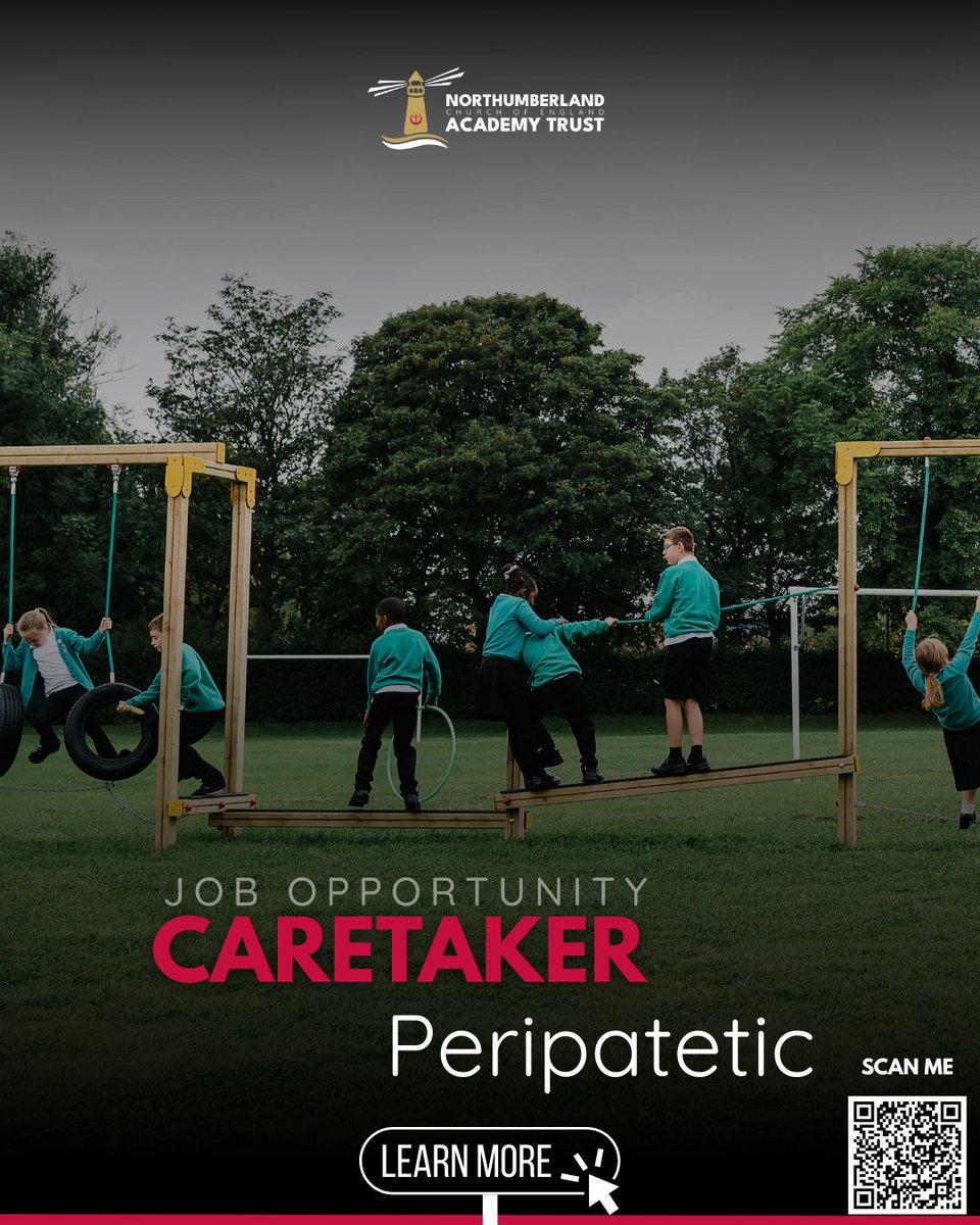 We're hiring! ⏳
Exciting caretaker opportunity available for a reliable team player with relevant experience. Varied role involving Health &amp; Safety, premises security, and site flexibility. Visit our website for details.  

Apply now via the link 👇
ncea.org.uk/careers/facili…
