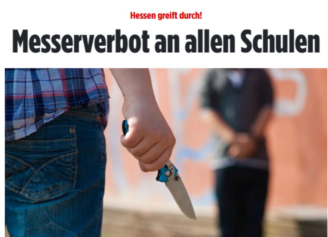 Freut euch – dank der linksgrünen Politik gibt es bald neue Arbeitsplätze: Schon bald wird jeder Schüler wie am Flughafen durch einen Sicherheitsschalter müssen.