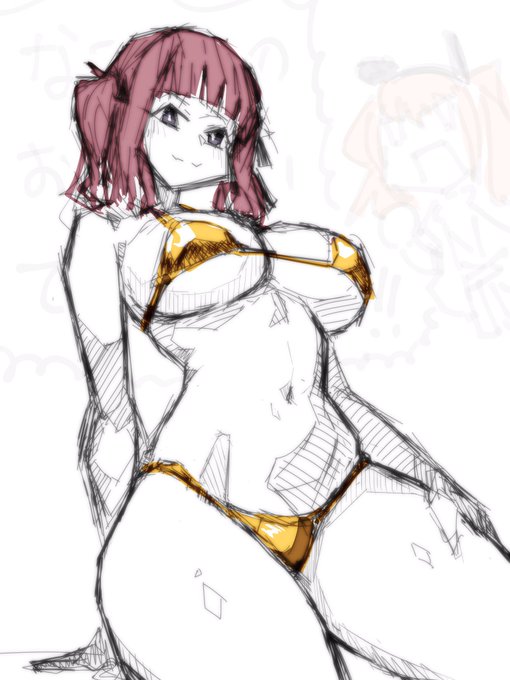 ちょっとペン慣らしに花梨センパイ 