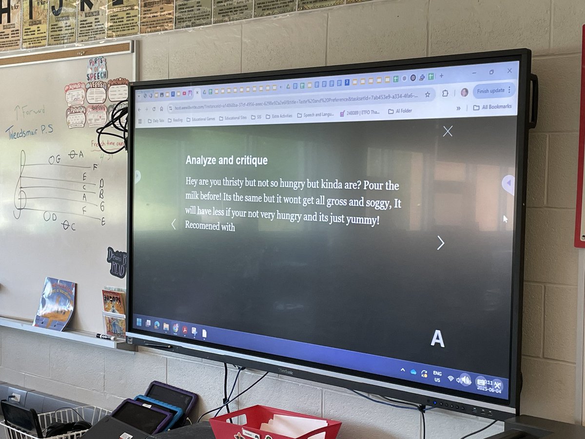 Julie Ruberto (@julieruberto) on Twitter photo Ms. Montgomerys grade 4/5 class using We Will Write! Great engagement, awesome opportunity for Ss to share their thoughts, self assess and vote! <a href="/TweedsmuirS/">Tweedsmuir Public School</a> <a href="/TVDSBLiteracy/">TVDSBLiteracy</a> Ms. Montgomerys grade 4/5 class using We Will Write! Great engagement, awesome opportunity for Ss to share their thoughts, self assess and vote! <a href="/TweedsmuirS/">Tweedsmuir Public School</a> <a href="/TVDSBLiteracy/">TVDSBLiteracy</a>