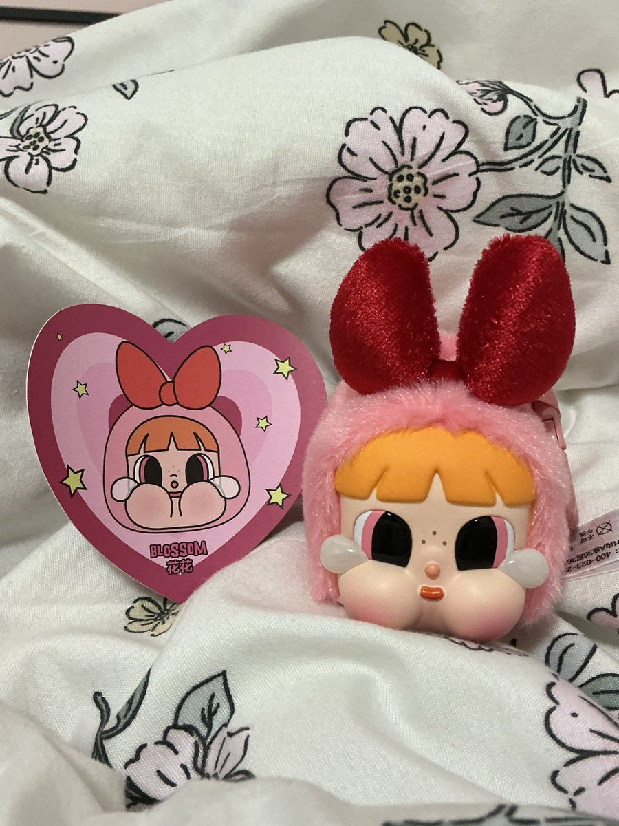 summercartz's tweet photo. wts lfb ph popmart vinyl face plush blind box

₱ 400 💗

- bought from popmart store on orange app
- never been used 
- with box, foil, and card
- good condition 

mop: gcash 
mod: jnt

tags. popmart crying again powerpuff girls blossom ph https://t.co/jZrwJ5Bf3N
