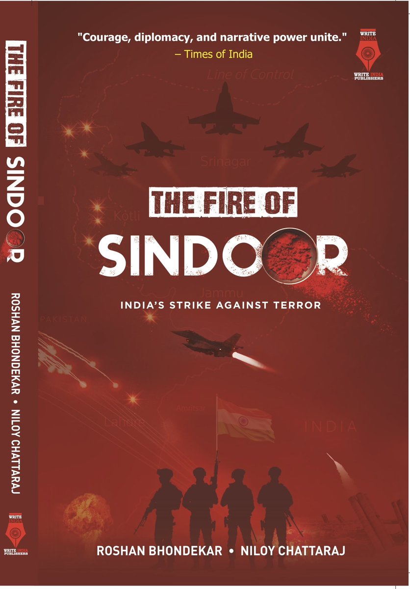 📕 Dedicated to the Indian Armed Forces &amp; victims of the Pahalgam massacre, #TheFireOfSindoor is more than a #book — it’s a cause. 🔥

100 % royalties go to NGOs supporting orphaned children.

🚀 Launching soon in 30,000+ stores across 150+ countries! 

#NewBook #OperationSindoor