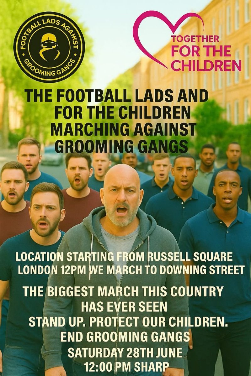 Share share share see you all on the 28th 
TOGETHER WE ARE STRONGER
FOR THE CHILDREN