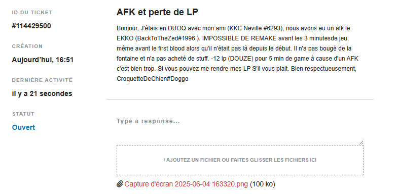 ᴠᴇᴇᴇʀᴛᴇ 🐸 (@veeerte) on Twitter photo RENDEZ-MOI MES LP (league points) <a href="/LoL_France/">League of Legends FR</a> <a href="/RiotSupportFR/">Riot Support FR</a>
- 12LP (DOUZE) c'est vraiment beaucoup hein RENDEZ-MOI MES LP (league points) <a href="/LoL_France/">League of Legends FR</a> <a href="/RiotSupportFR/">Riot Support FR</a>
- 12LP (DOUZE) c'est vraiment beaucoup hein