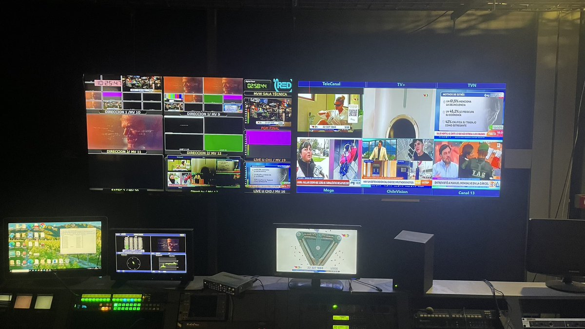 Visita al canal La Red