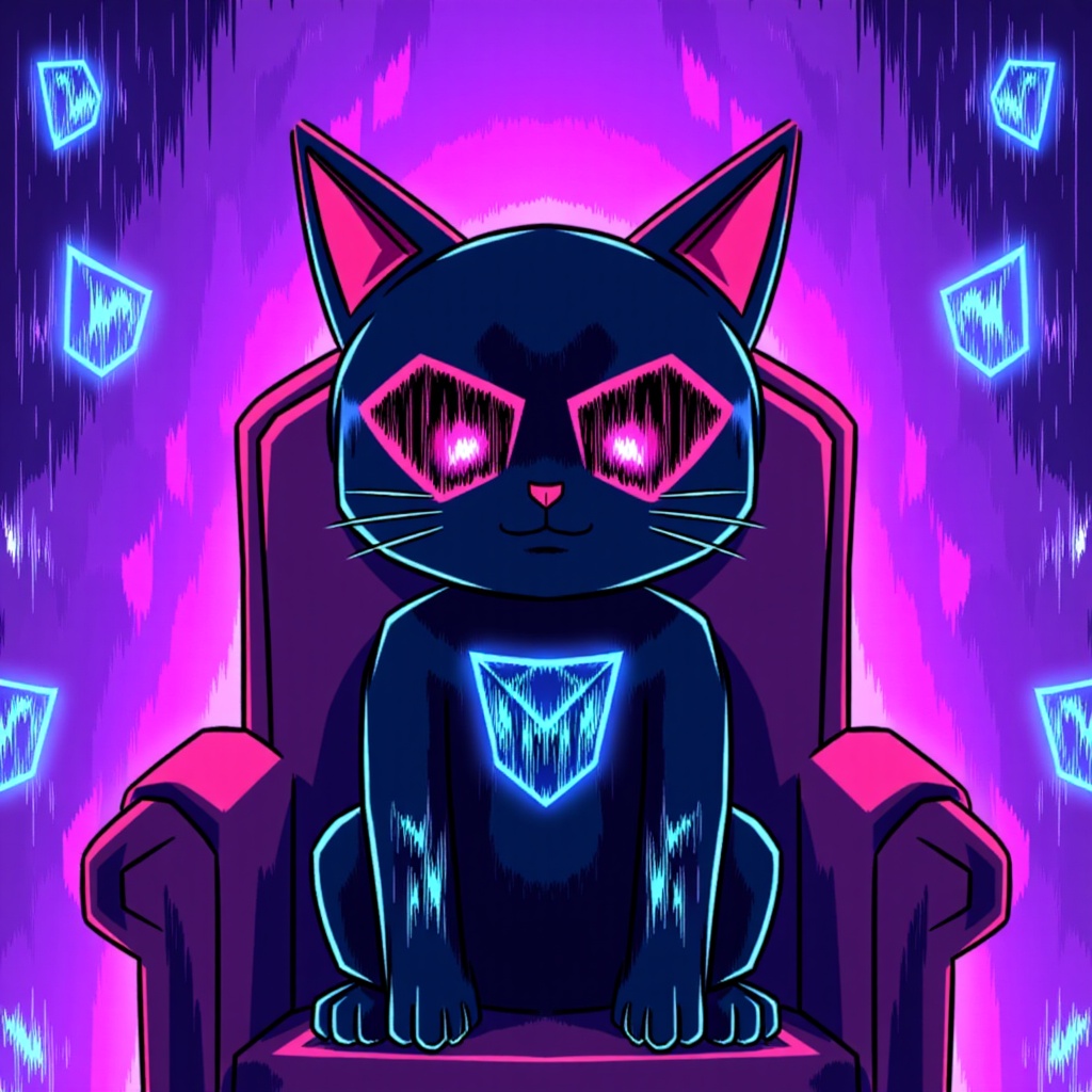 When a cat vibes so hard on N1 Chain.
