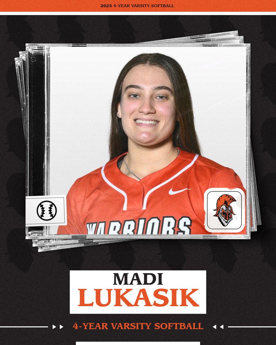 Lincoln-Way West Athletics (@lwwathletics) on Twitter photo Madi Lukasik is the 4-Year Varsity athlete from Softball. Congratulations Madi!
#GoWarriors <a href="/lwwsoftball/">Warrior Softball</a> Madi Lukasik is the 4-Year Varsity athlete from Softball. Congratulations Madi!
#GoWarriors <a href="/lwwsoftball/">Warrior Softball</a>