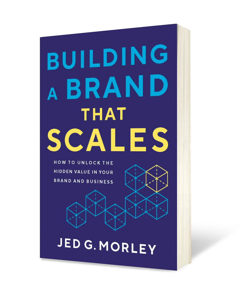 Building a Brand That Scales by Jed Morley is out now!

Jed Morley shares principles to help you design an effective brand strategy that clarifies who you are, what you do, and why it matters.

Available everywhere books are sold!
amazon.com/Building-Brand….
#PubDay #NewBookRelease