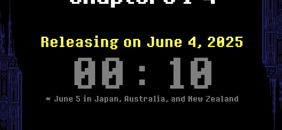 10 SECS LEFT
IM SO EXITED 
#DELTARUNE