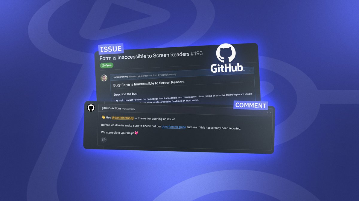 working on a fun little article on how to get started with GitHub actions.

they're so much fun to work with, every time I do it I just want to automate my entire life.

publishing tomorrow morning, will share it here ✌️