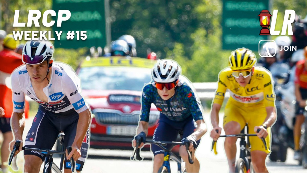 📢 NEW PODCAST

The 15th episode of LRCP Weekly:
- Van der Poel's injury
- 'INEOS x TotalEnergies merger
- Critérium du Dauphiné preview 🧨
- And more.. ⤵️

📺 youtu.be/OwmAFdTok6g
🎧 shows.acast.com/lanterne-rouge…