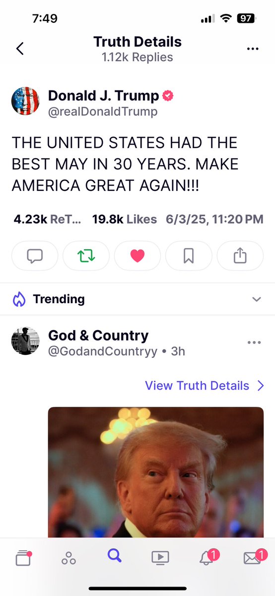 Thank you President Trump !!